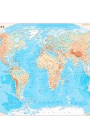 The physical map of the world